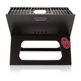 Oklahoma Sooners Portable Charcoal BBQ Grill