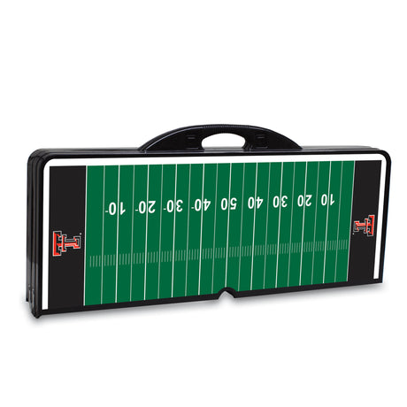 Texas Tech Red Raiders Picnic Table Portable Folding Table with Seats
