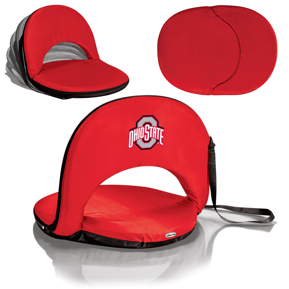 Ohio State Buckeyes Portable Reclining Seat