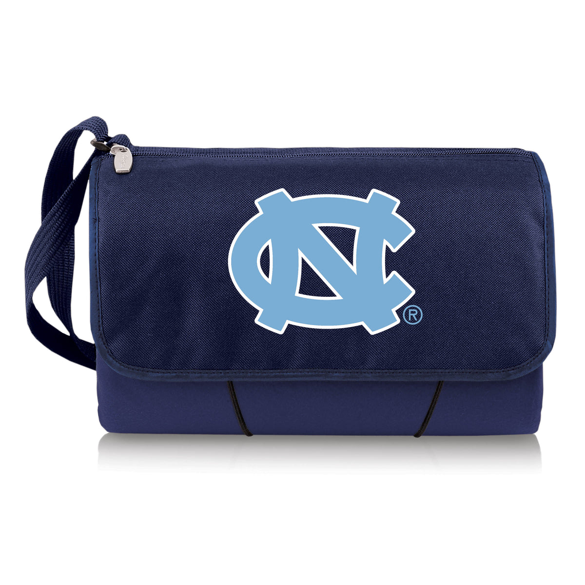 UNC Tar Heels Outdoor Picnic Blanket and Tote - Blue