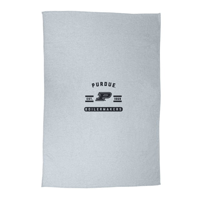 Purdue Sublimated Sweatshirt Blanket