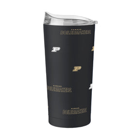 Purdue 20oz Step And Repeat Powder Coat Tumbler - Logo Brands