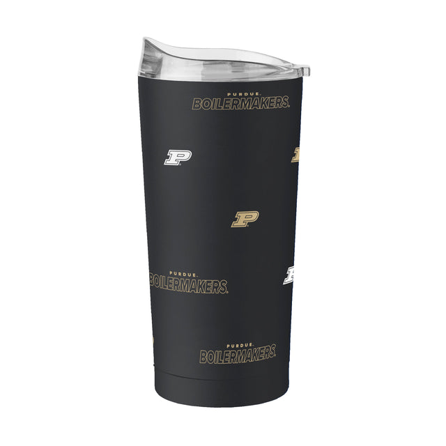 Purdue 20oz Step And Repeat Powder Coat Tumbler - Logo Brands