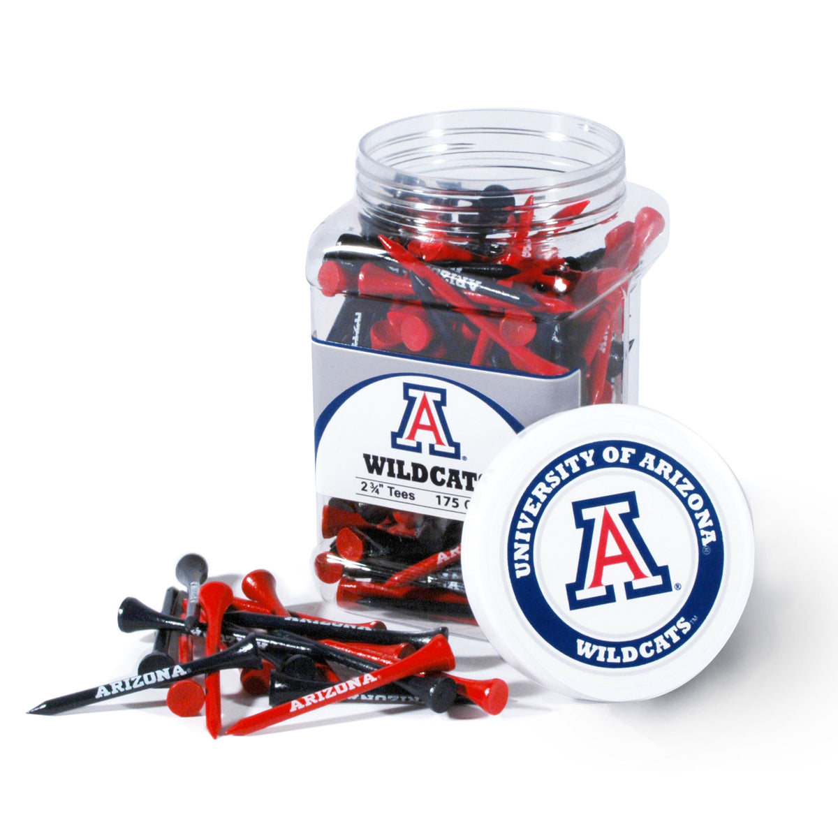 Arizona Wildcats 175 Golf Tee Jar