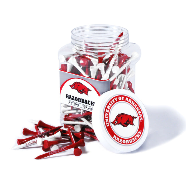 Arkansas Razorbacks 175 Golf Tee Jar