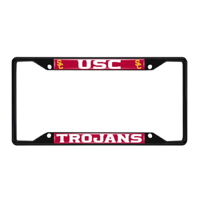 University of Southern California Black License Plate Frame
