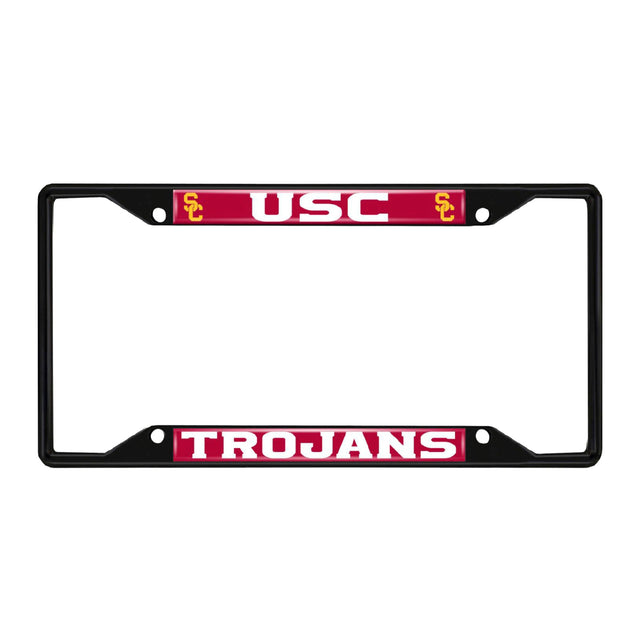 University of Southern California Black License Plate Frame