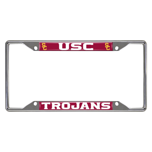 University of Southern California Chrome License Plate Frame