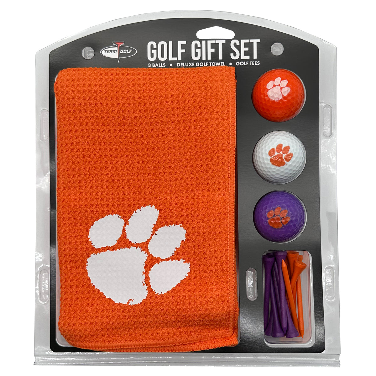 Clemson Tigers Microfiber Towel Golf Gift Set