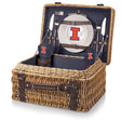 Illinois Fighting Illini Champion Picnic Basket