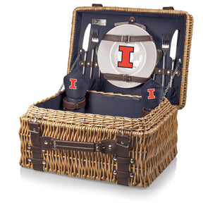 Illinois Fighting Illini Champion Picnic Basket