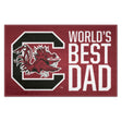 University of South Carolina Starter Mat - World's Best Dad