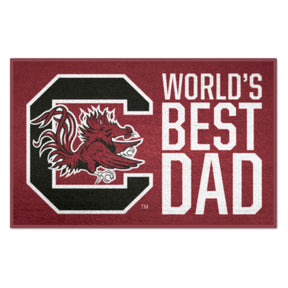 University of South Carolina Starter Mat - World's Best Dad