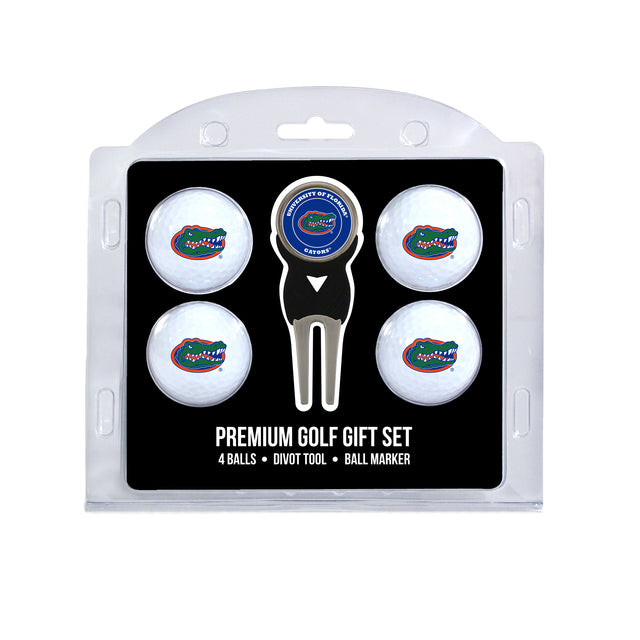 Florida Gators 4 Golf Balls And Divot Tool Gift Set