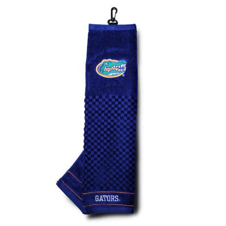 Florida Gators Tri-Fold Embroidered Scrubber Golf Towel