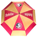FSU Seminoles  Double Canopy Wind Proof Golf Umbrella