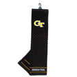 Georgia Tech Yellow Jackets Tri-Fold Embroidered Scrubber Golf Towel