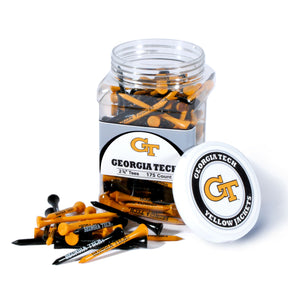 Georgia Tech Yellow Jackets 175 Golf Tee Jar