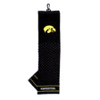Iowa Hawkeyes Tri-Fold Embroidered Scrubber Golf Towel