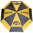 Iowa Hawkeyes  Double Canopy Wind Proof Golf Umbrella
