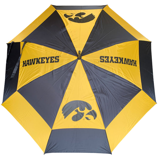 Iowa Hawkeyes  Double Canopy Wind Proof Golf Umbrella