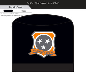 Tennessee 24 Smokey Grey 2025 Can Flex Cooler