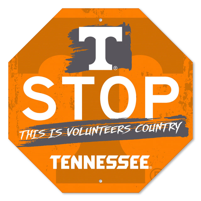 University of Tennessee Sign Stop Flat