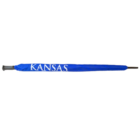 Kansas Jayhawks  Double Canopy Wind Proof Golf Umbrella