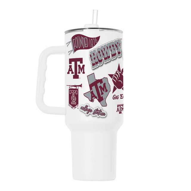 Texas A&M 40oz Native Powder Coat Tumbler - Logo Brands