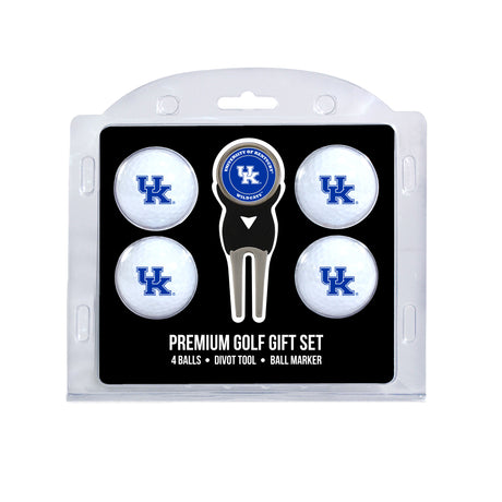 Kentucky Wildcats 4 Golf Balls And Divot Tool Gift Set