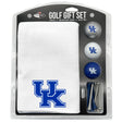 Kentucky Wildcats Microfiber Towel Golf Gift Set - White