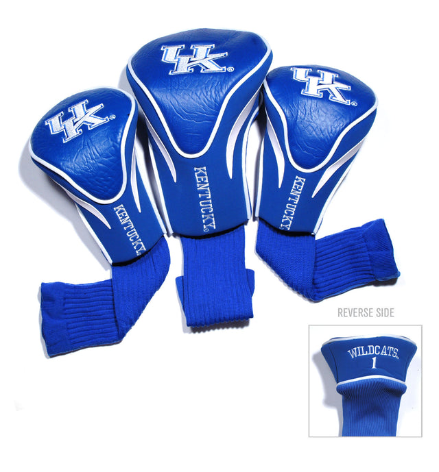 Kentucky Wildcats 3 Pack Embroidered Contour Golf Headcovers