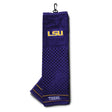 LSU Tigers Tri-Fold Embroidered Scrubber Golf Towel