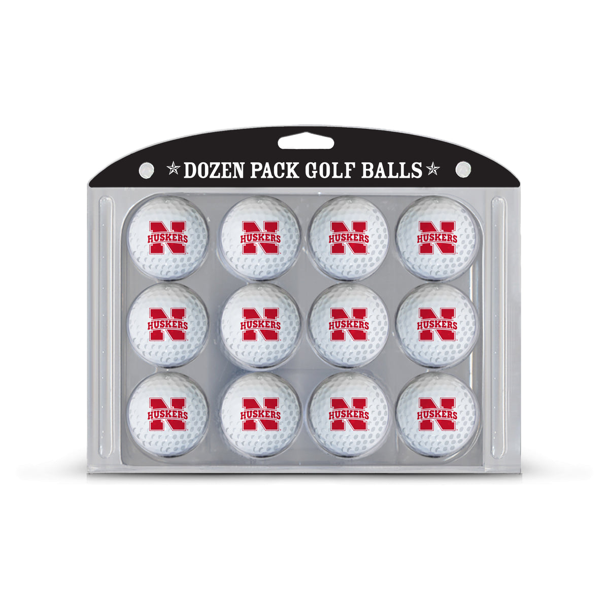 Nebraska Huskers Dozen Pack Golf Balls