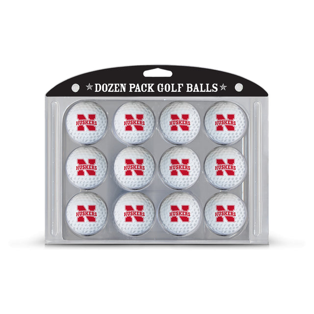 Nebraska Huskers Dozen Pack Golf Balls