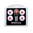 Nebraska Huskers 4 Golf Balls And Divot Tool Gift Set