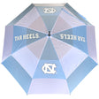 North Carolina Tarheels  Double Canopy Wind Proof Golf Umbrella