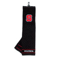 NC State Wolfpack Tri-Fold Embroidered Scrubber Golf Towel