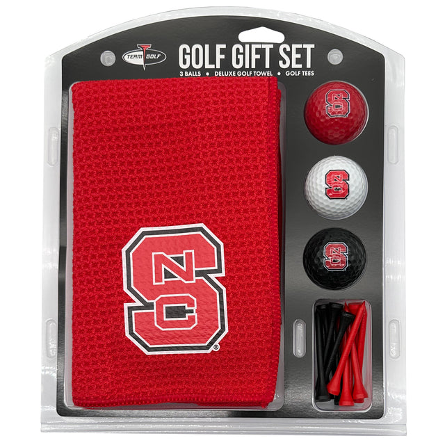 NC State Wolfpack Microfiber Towel Golf Gift Set