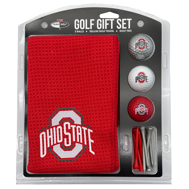 Ohio State Buckeyes Microfiber Towel Golf Gift Set