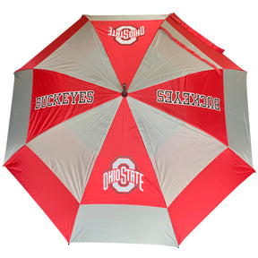 Ohio State Buckeyes  Double Canopy Wind Proof Golf Umbrella