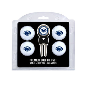 Penn State Nittany Lions 4 Golf Balls And Divot Tool Gift Set