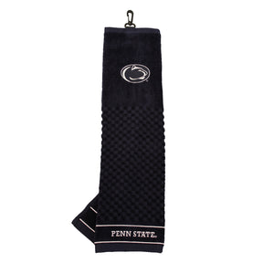 Penn State Nittany Lions Tri-Fold Embroidered Scrubber Golf Towel