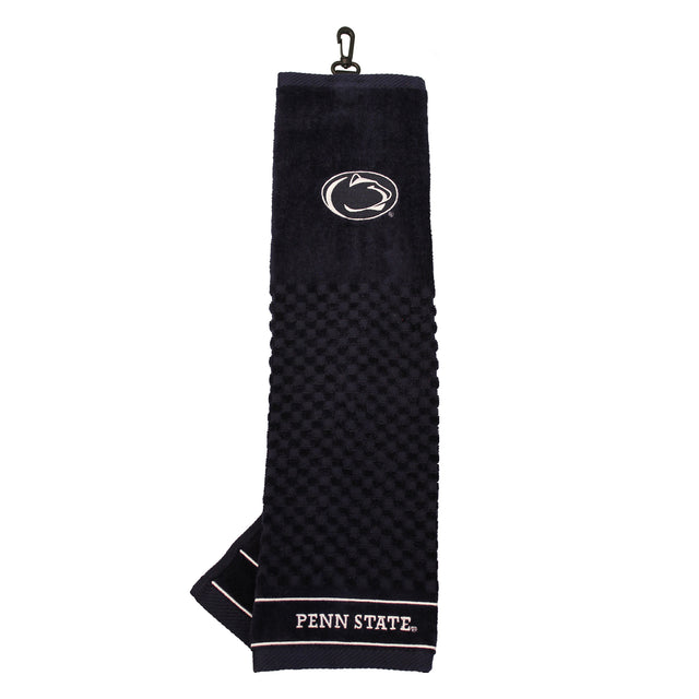 Penn State Nittany Lions Tri-Fold Embroidered Scrubber Golf Towel
