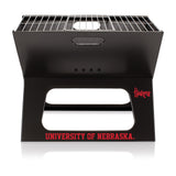 Nebraska Huskers Portable Charcoal BBQ Grill