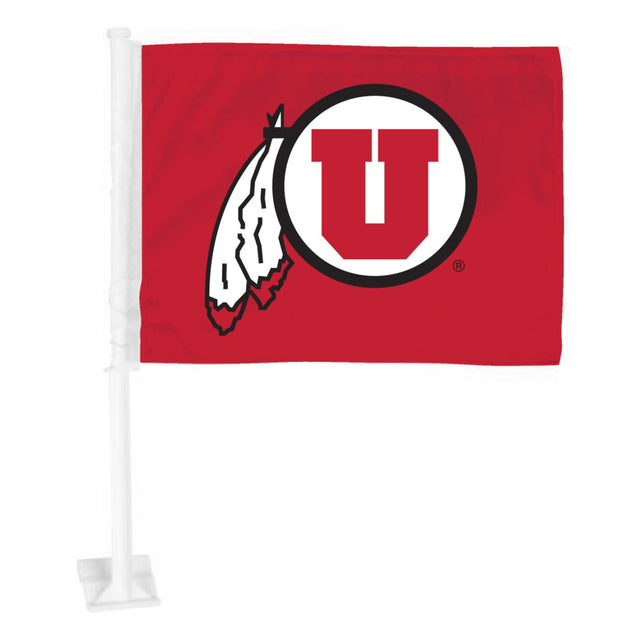 University of Utah Car Flag