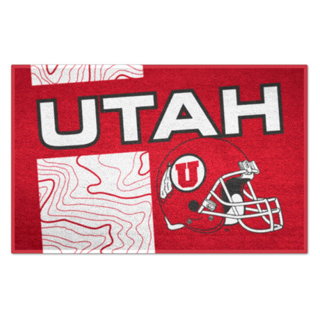 University of Utah Starter Mat - Uniform - Logo Brands