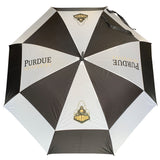 Purdue Boilermakers  Double Canopy Wind Proof Golf Umbrella