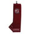 South Carolina Gamecocks Tri-Fold Embroidered Scrubber Golf Towel