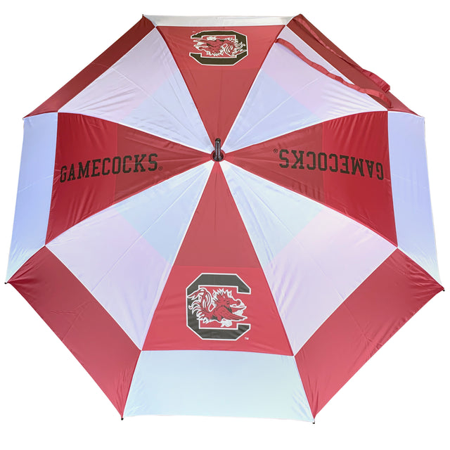South Carolina Gamecocks  Double Canopy Wind Proof Golf Umbrella